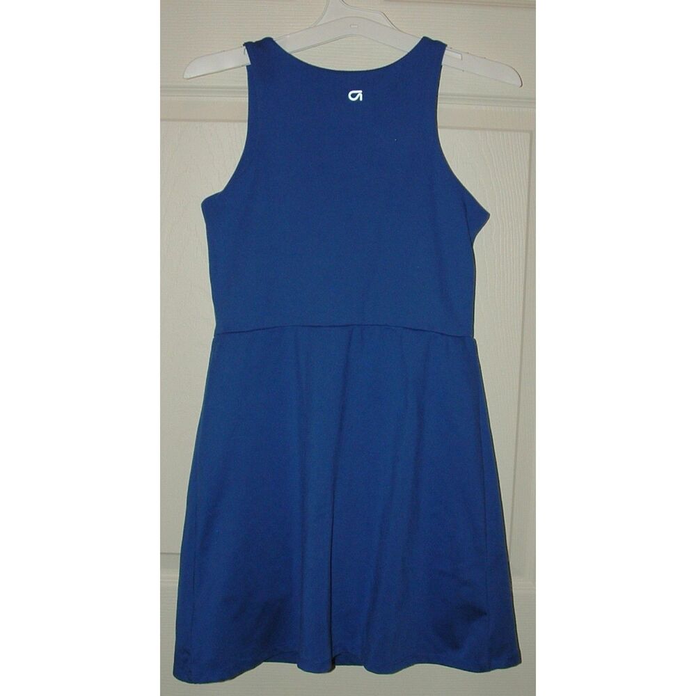 GAP FIT Blue Sz XS Sleeveless Soft Stretchy Removeable Pads Athletic Skort Dress - Picture 8 of 9